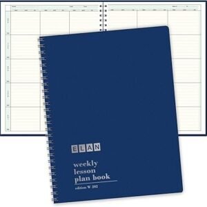 Elan Publishing Company 6 Period Teacher Lesson Plan; Days Vertically Down The Side (W202)