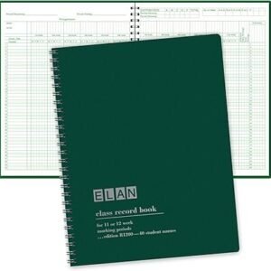 Class Record Book for 12 Weeks. 40 Names. (R1200)